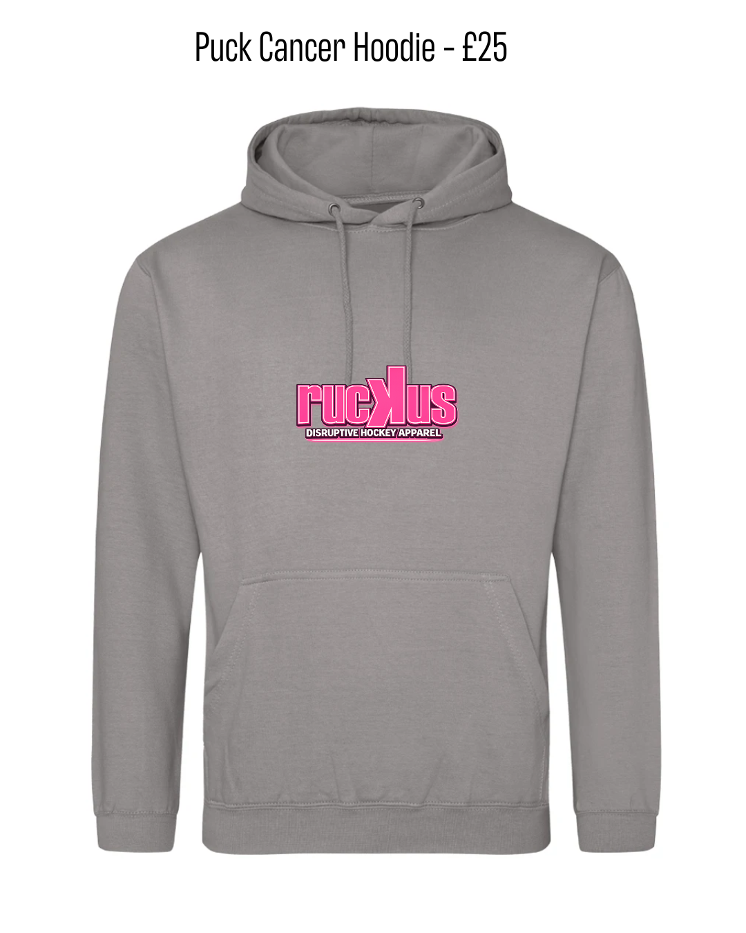 PREORDER - Puck Cancer Hoody - Charity
