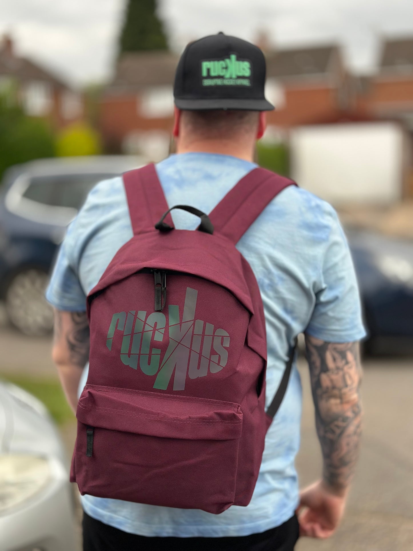 Burgundy Backpack