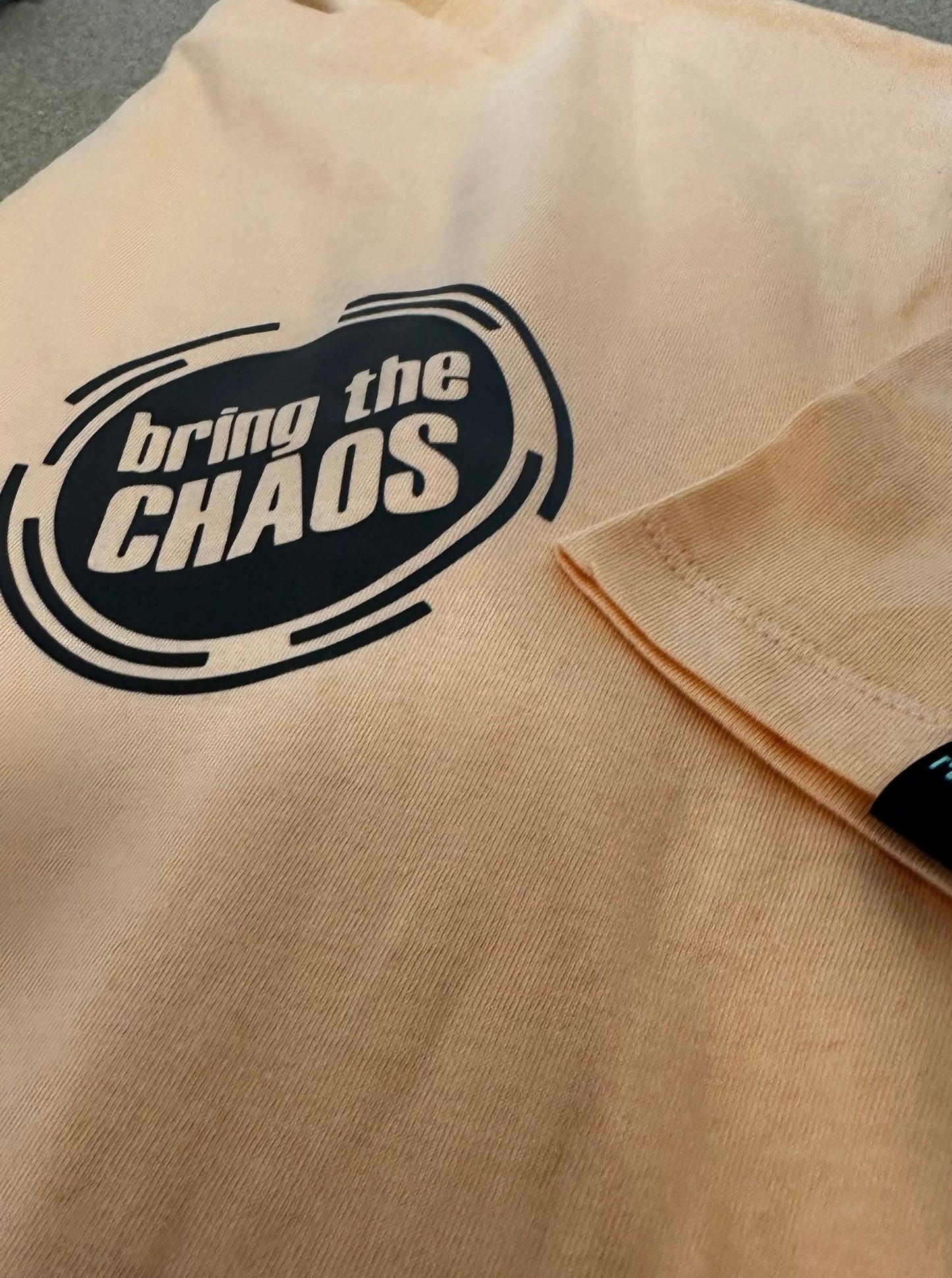 Bring the CHAOS - Apricot Tee