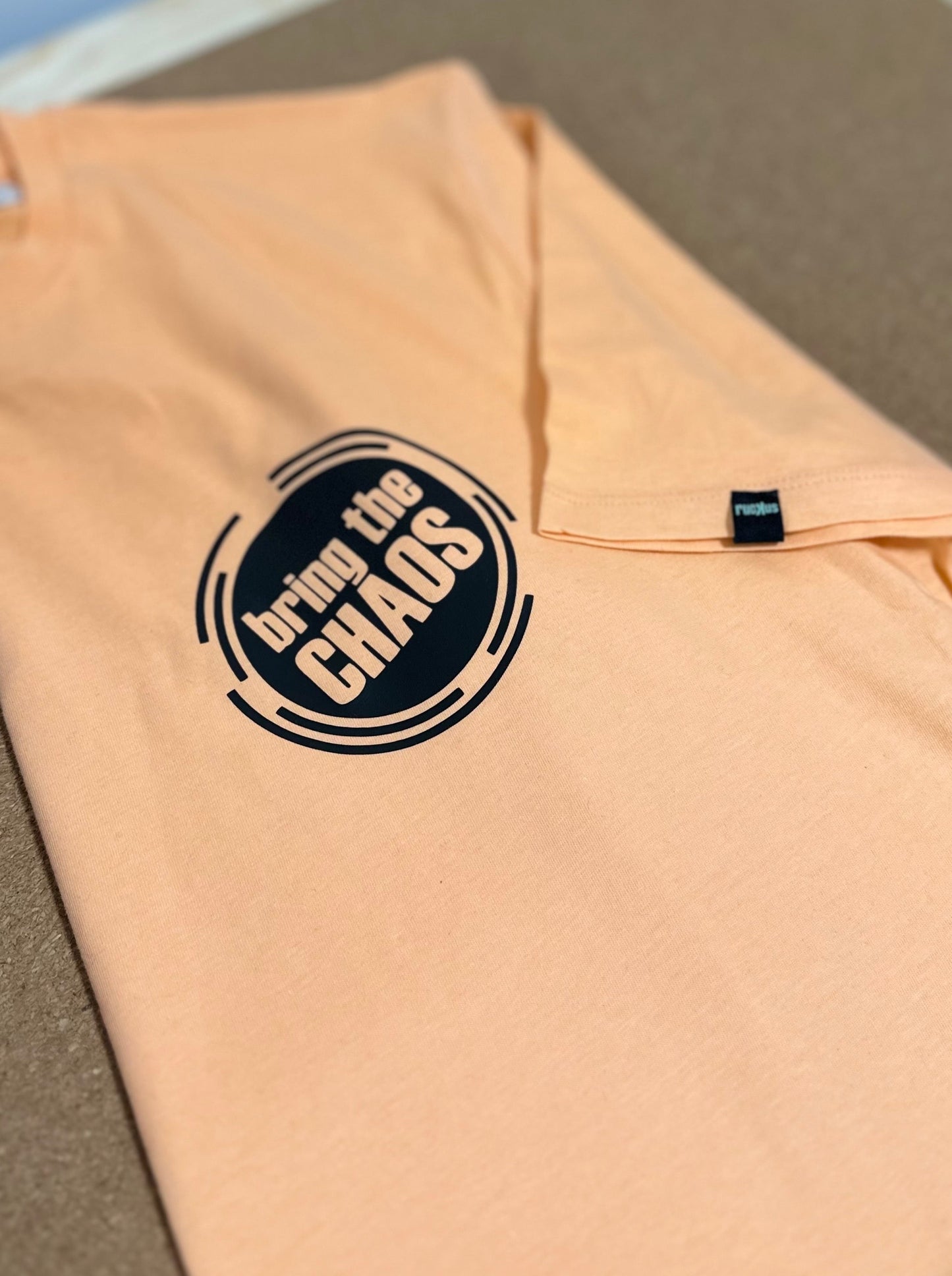 Bring the CHAOS - Apricot Tee